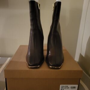 Steve Madden Dark Brown Heeled Boots